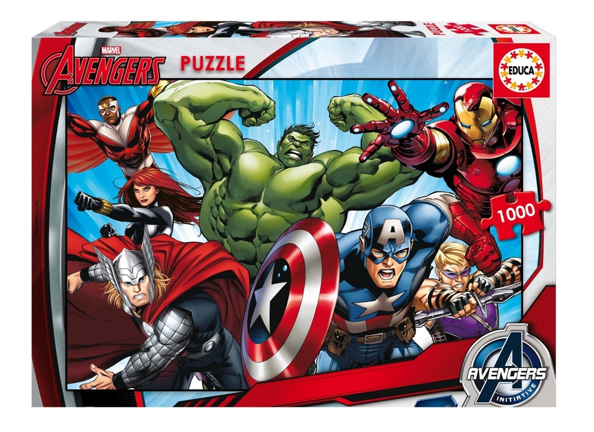 Educa - Marvel Avengers - 1000 Piece Jigsaw Puzzles - The
