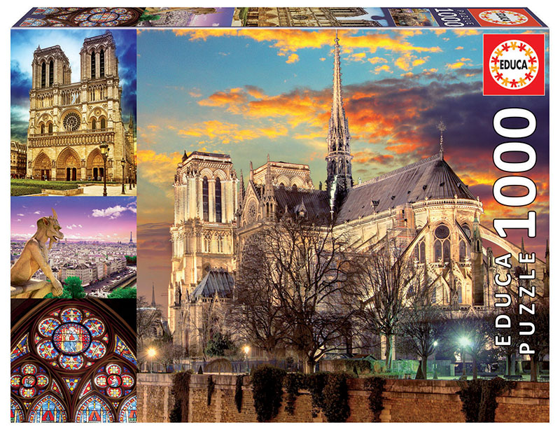 Trefl Paris Collage Jigsaw Puzzle (1000-Piece)