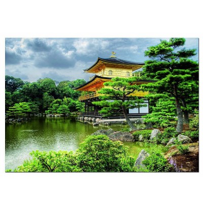 Jigsaw Puzzle - 2000 Pieces - The Golden Temple, Kyoto Educa-15182 2000 ...