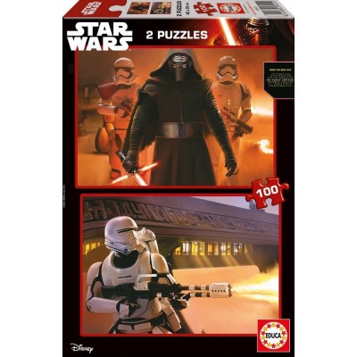 Educa-16521 2 Jigsaw Puzzles - Star Wars
