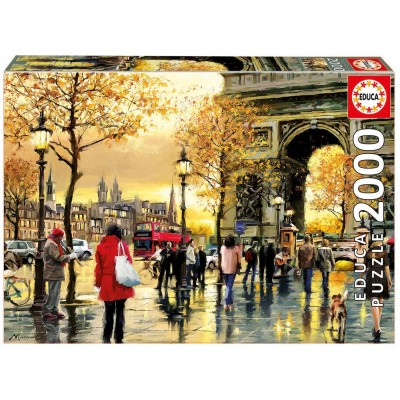 Puzzle Educa-16778 Arc de Triomphe, Paris