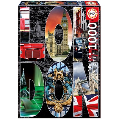 Puzzle Educa-16786 Collage - London
