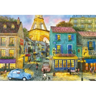 Puzzle Educa-17122 Paris Streets, Dominic Davison