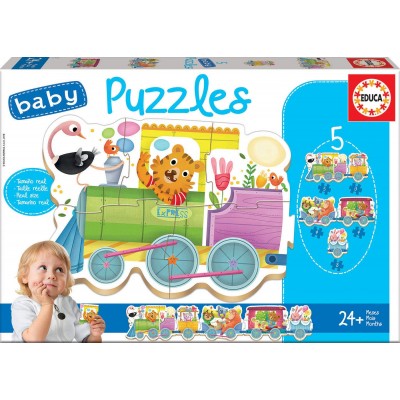 Educa-17142 5 Baby Puzzles