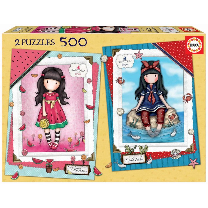 Educa-17993 2 Puzzles - Gorjuss