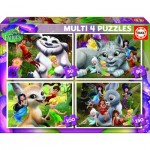   4 Jigsaw Puzzles - Disney Fairies