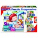 Jigsaw Puzzle - From 12 to 25 Pieces - 4 Puzzles : Jobs