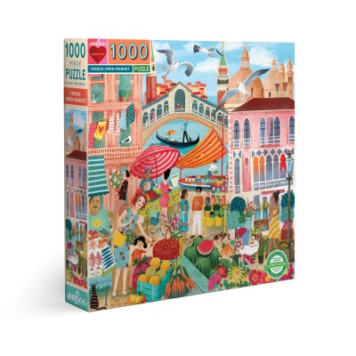 Puzzle eeBoo-51108 Venice Open Market