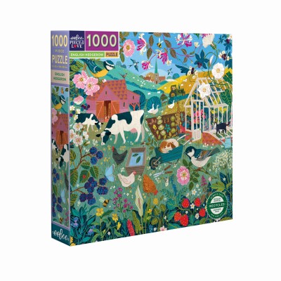 Puzzle eeBoo-51411 English Hedgerow