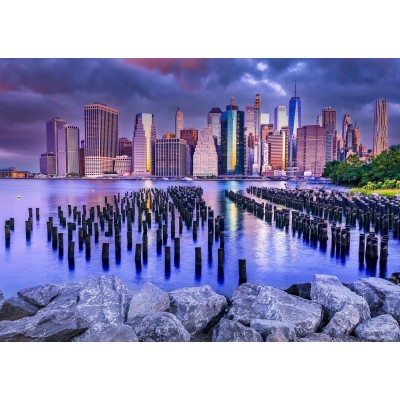 Puzzle Enjoy-Puzzle-1065 Cloudy Sky Over Manhattan, New York