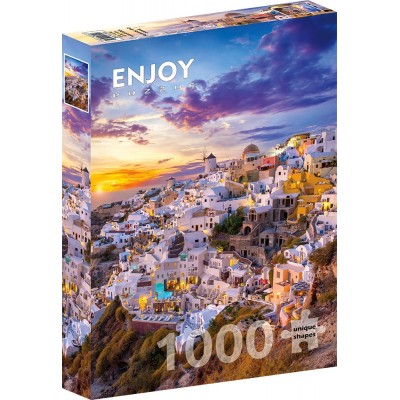 Puzzle Enjoy-Puzzle-1260 Sunset over Santorini