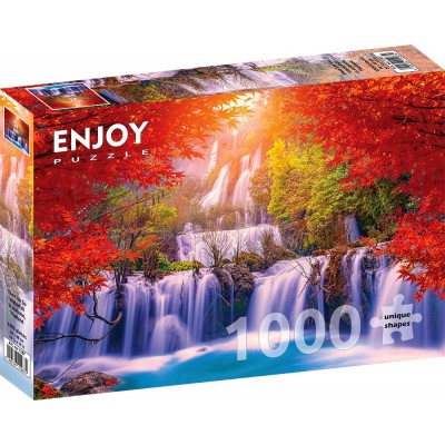 Puzzle Enjoy-Puzzle-1287 Thee Lor Su Waterfall in Autumn, Thailand
