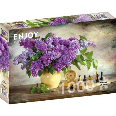 Puzzle Enjoy-Puzzle-1338 Lilac and Chess