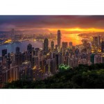 Puzzle  Enjoy-Puzzle-1371 Hong Kong at Sunrise