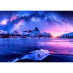 Puzzle  Enjoy-Puzzle-1374 Milky Way over Lofoten Island, Norway