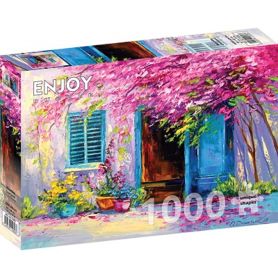 Puzzle Enjoy-Puzzle-1693 Blooming Courtyard