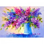 Puzzle  Enjoy-Puzzle-1696 Bouquet of Lilacs in a Vase