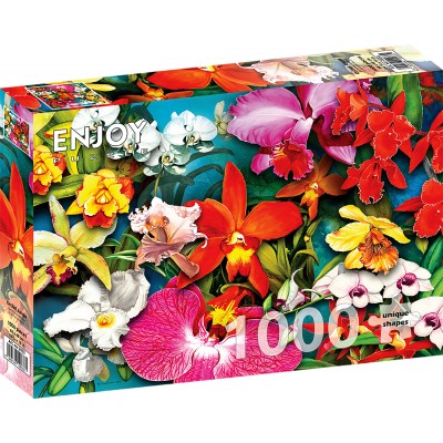 Puzzle Enjoy-Puzzle-2033 Orchid Jungle