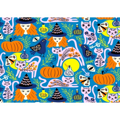 Puzzle Enjoy-Puzzle-2048 Enchanted Cats
