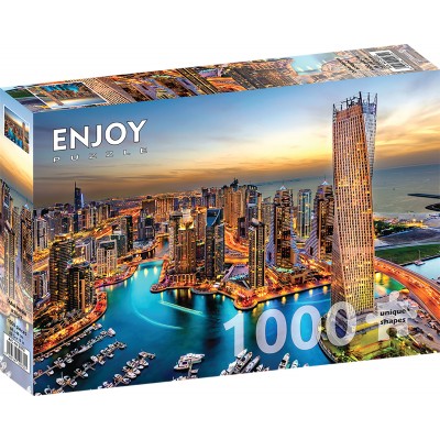 Puzzle Enjoy-Puzzle-2072 Dubai Marina at Night