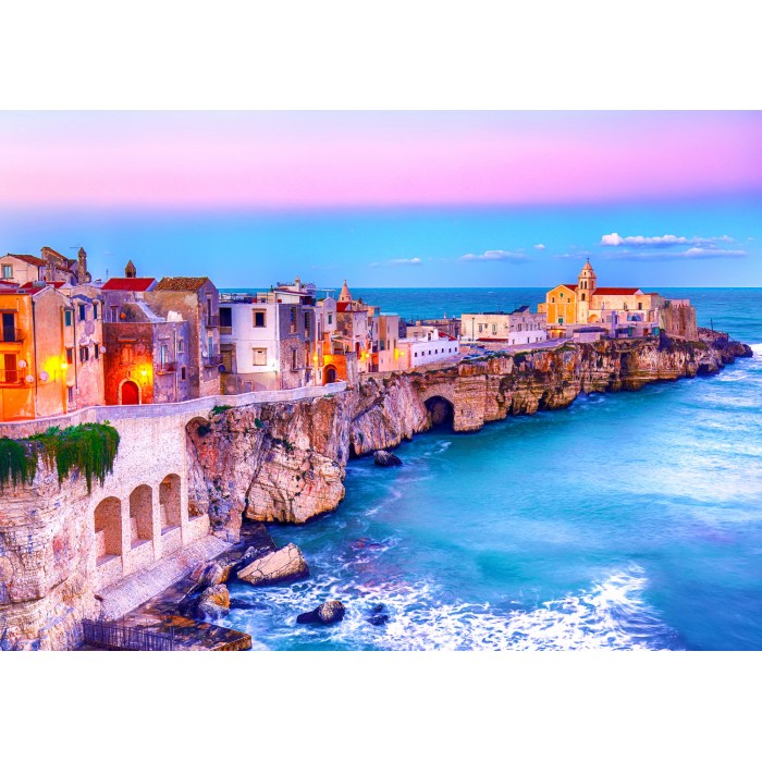 Puzzle  Enjoy-Puzzle-2086 Vieste on the Rocks, Italy