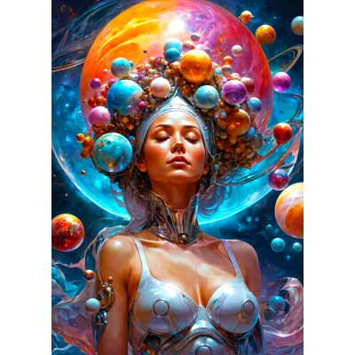 Puzzle Enjoy-Puzzle-2142 Cosmic Godess