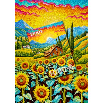Puzzle Enjoy-Puzzle-2145 Sunflower House