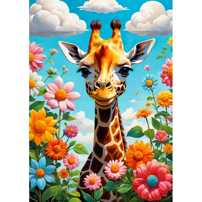 Puzzle  Enjoy-Puzzle-2151 Cute Giraffe