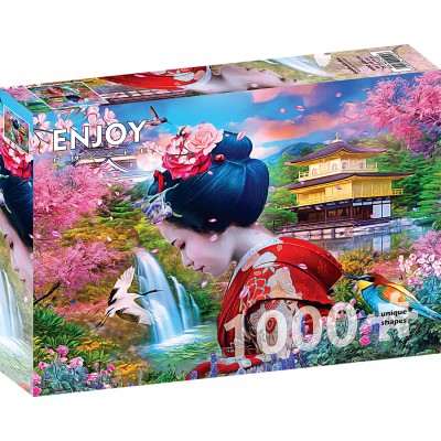 Puzzle Enjoy-Puzzle-2191 Geisha Garden