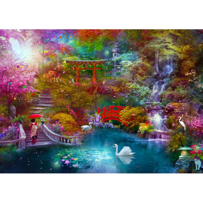 Puzzle  Enjoy-Puzzle-2194 Japanese Garden