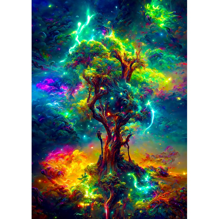 Puzzle  Enjoy-Puzzle-2197 Cosmic Tree of Life