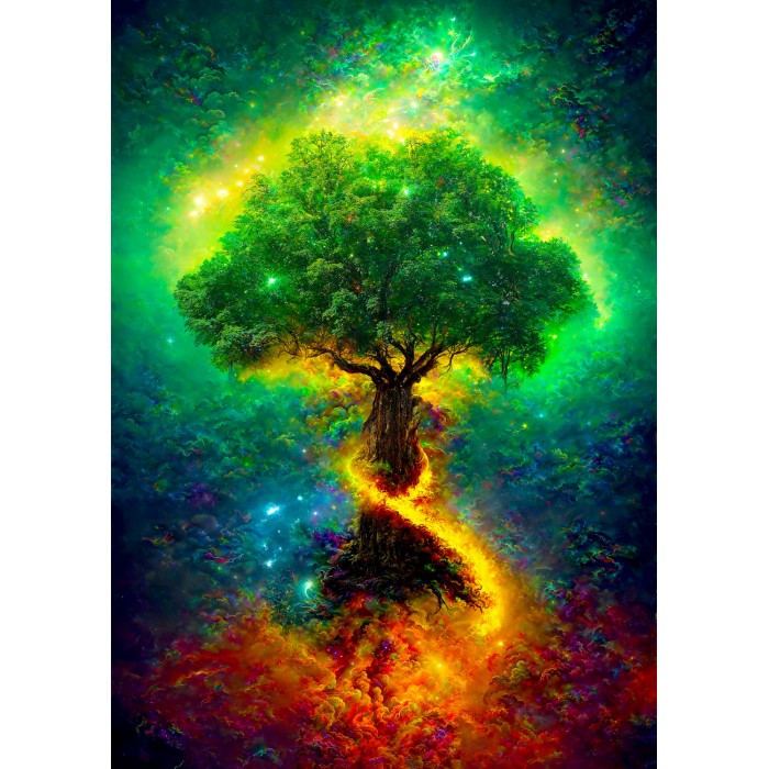 Puzzle  Enjoy-Puzzle-2198 Norse Tree of Life