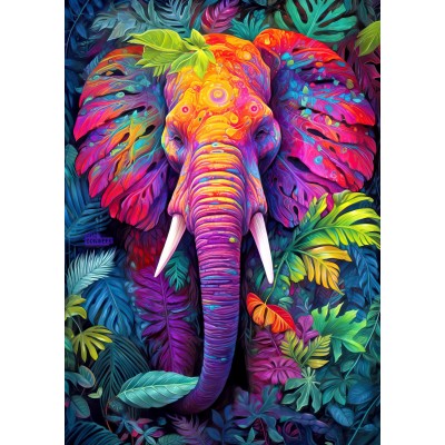 Puzzle Enjoy-Puzzle-2223 Disguised Elephant