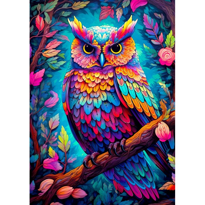 Puzzle  Enjoy-Puzzle-2224 Dazzling Owl