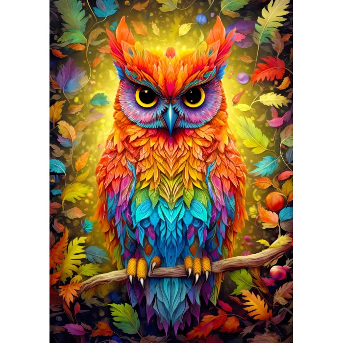 Puzzle  Enjoy-Puzzle-2225 Autumnal Owl