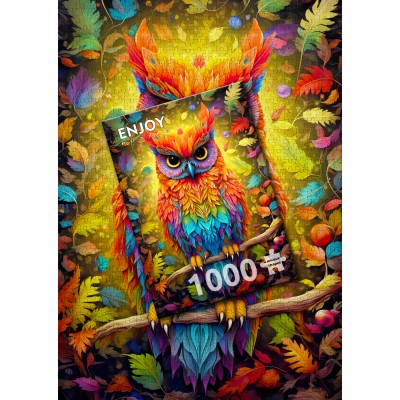 Puzzle Enjoy-Puzzle-2225 Autumnal Owl
