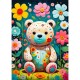 Flower Teddy Bear