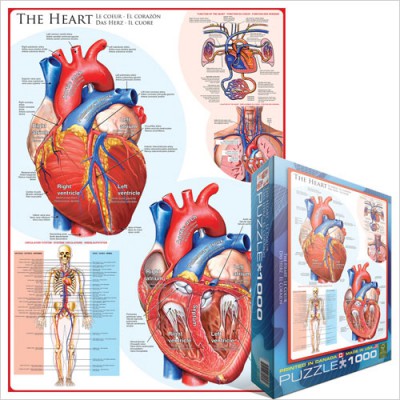 Puzzle Eurographics-6000-0257 The Heart