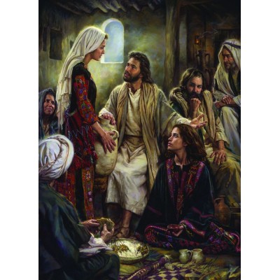 Puzzle Eurographics-6000-0343 Greene - At Jesus' Feet