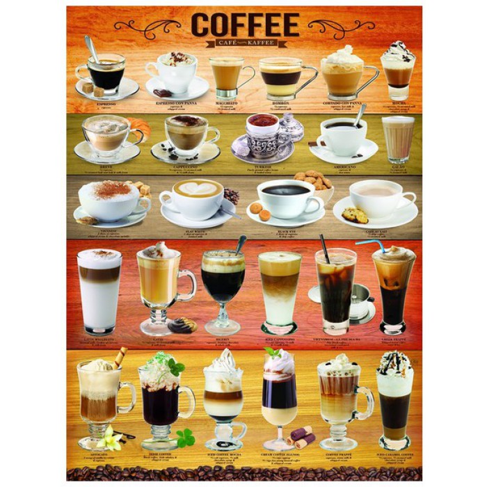 Puzzle  Eurographics-6000-0589 Coffee