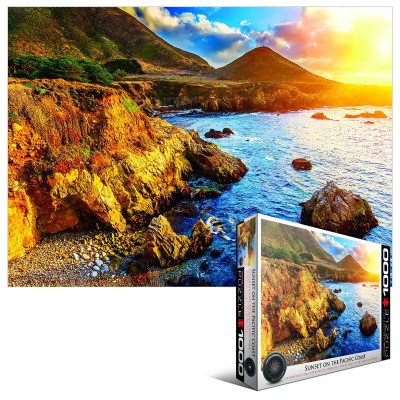 Puzzle Eurographics-6000-0691 Sunset on the Pacific Coast