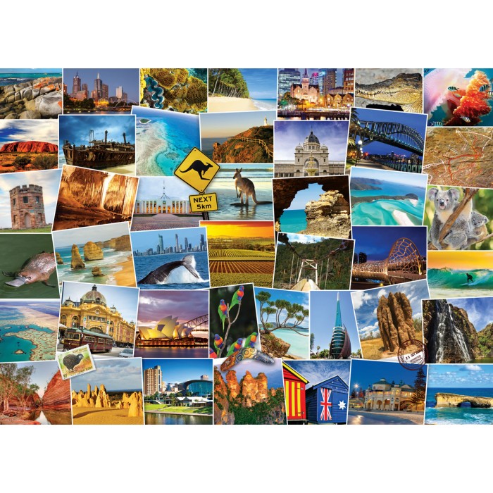 Puzzle  Eurographics-6000-0753 Globetrotter Australia