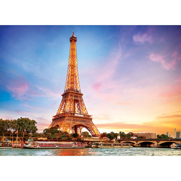 Puzzle  Eurographics-6000-0765 Paris Eiffel Tower