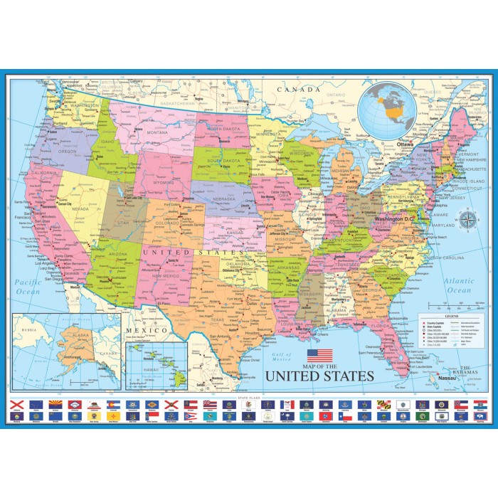 Map of the US