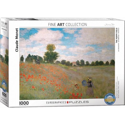 Puzzle Eurographics-6000-0826 Claude Monet: Poppies