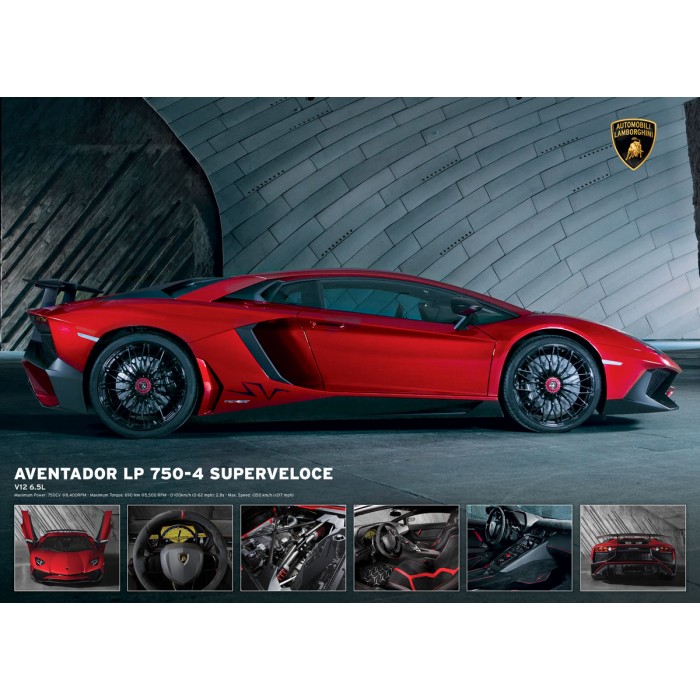 Puzzle  Eurographics-6000-0871 Lamborghini Aventador 750-4 SV