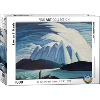 Puzzle Eurographics-6000-0924 Lake and Mountains by Lawren Harris