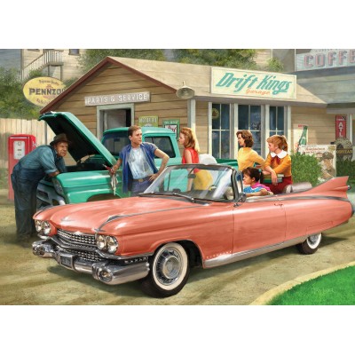 Puzzle Eurographics-6000-0955 Nestor Taylor - The Pink Caddy