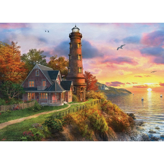 Puzzle  Eurographics-6000-0965 Dominic Davison - The Old Lighthouse