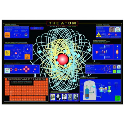 Eurographics-6000-1002 Jigsaw Puzzle - 1000 Pieces - The Atom